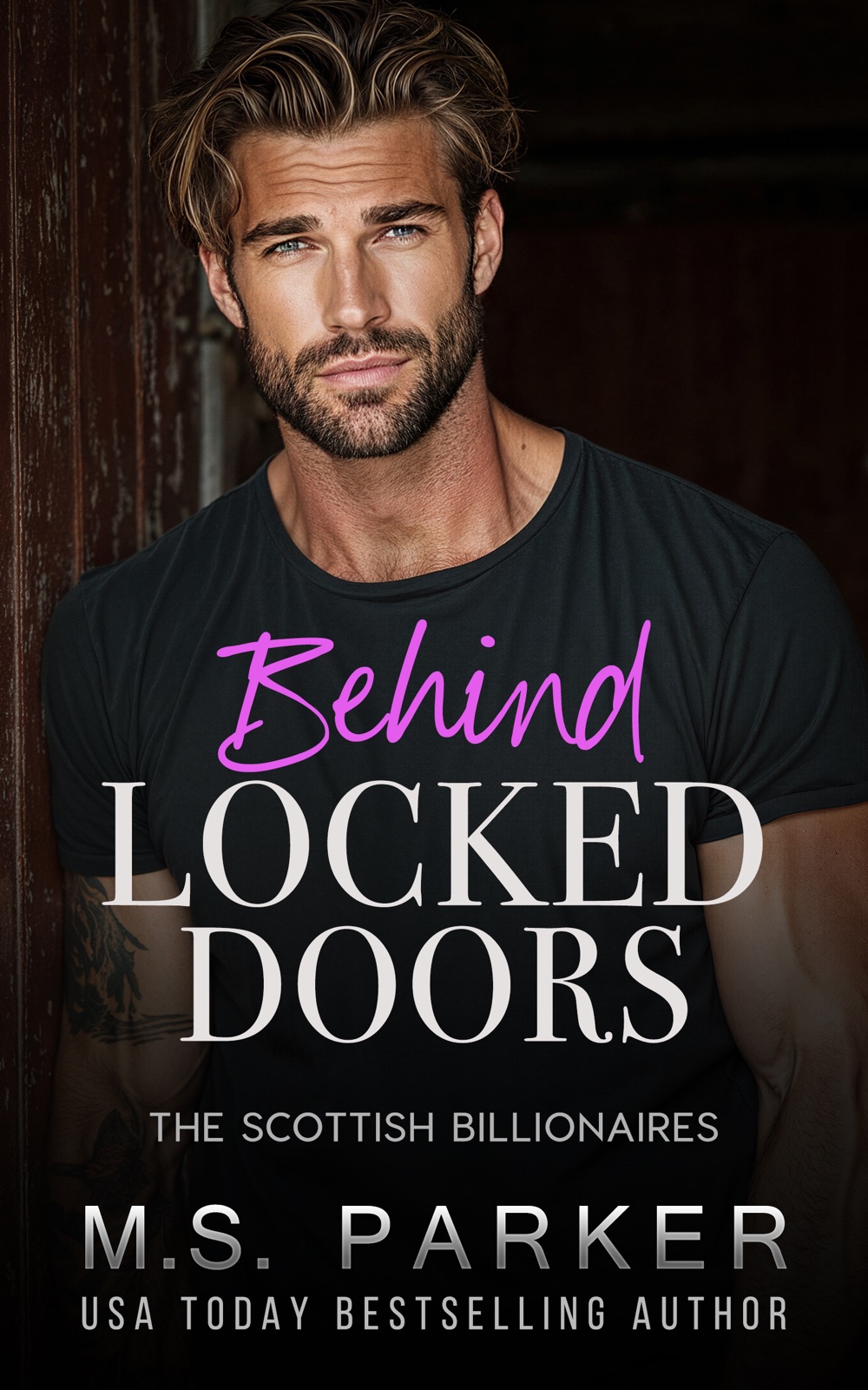 Behind Locked Doors by M. S. Parker, cover